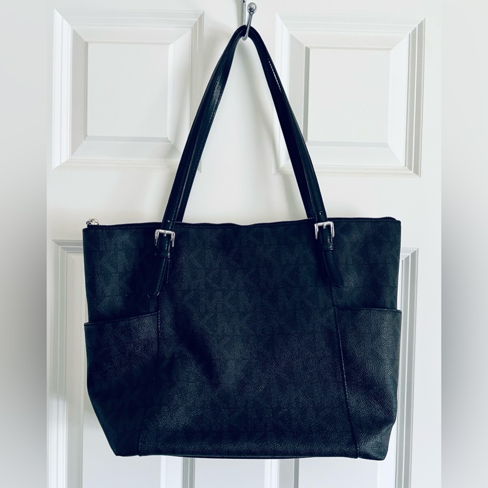 🖤 Michael Kors 🖤 Jet Set black shoulder tote - Picture 2 of 12